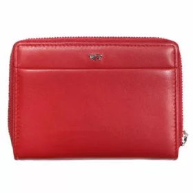   Riccardo Ferducci piros női bőr pénztárca, RFID védelemmel 12,3 x 9,5 cm