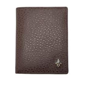   Riccardo Ferducci női barna pénztárca bőr RFID, 11,8 x 10 cm