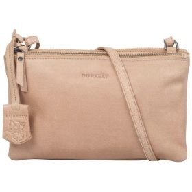 Burkely Just Jackie Crossover L, bézs női bőr válltáska