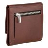 Burkely Suburb Seth barna színű, bőr pénztárca, kártyatartó, RFID védelemmel
