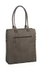 Burkely Casual Carly szürke válltáska, shopper laptoptartóval 14''