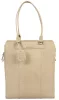 Burkely Casual Carly bézs válltáska, shopper laptoptartóval 14''