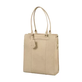   Burkely Casual Carly bézs válltáska, shopper laptoptartóval 14''