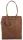 Burkely Casual Carly konyakbarna válltáska, shopper laptoptartóval 14''
