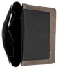 Burkely Casual Carly khaki színű bőr hátizsák, laptop tartóval 14"