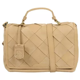   Burkely EVEN ELIN CITYBAG drapp női bőr oldaltáska, kézitáska 26 x 18 x 13 cm