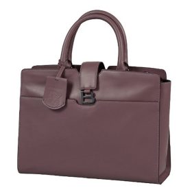   Burkely mályva női bőr latoptartós kézitáska 14" 36,5 x 23 x 10 cm