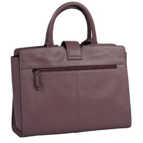   Burkely mályva női bőr latoptartós kézitáska 14" 36,5 x 23 x 10 cm