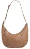 Burkely Just Jolie nagyméretű taupe női bőr válltáska 45 x 28 cm