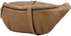Burkely Just Jolie barna női bőr övtáska, crossbody táska 33 x 18 cm