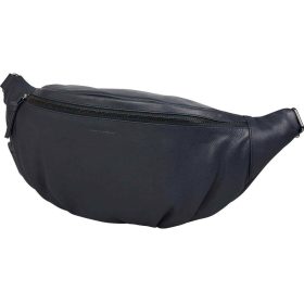   Burkely Just Jolie sötétkék női bőr övtáska, crossbody táska 33 x 18 cm