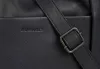 Burkely Just Jolie sötétkék női bőr övtáska, crossbody táska 33 x 18 cm