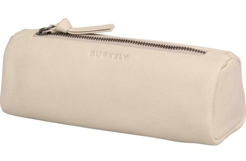 Burkely Just Jolie női bézs, bőr tolltartó 17 x 8 cm