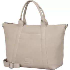   Burkely Soft Skylar bézs női bőr válltáska, laptoptáska 15,6"