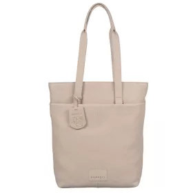   Burkely SOFT SKYLAR női bőr szürke színű hátizsák, shopper, laptoptáska 14"