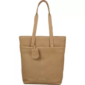   Burkely Soft Skylar barna színű női bőr shopper, hátizsák 14"