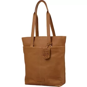   Burkely SOFT SKYLAR női bőr konyak színű hátizsák, shopper, laptoptáska 14"