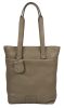 Burkely SOFT SKYLAR női bőr taupe színű hátizsák, shopper, laptoptáska 14"