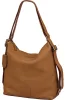 Burkely Soft Skylar konyak színű női bőr válltáska, hátizsák 31 × 31 cm