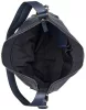 Burkely Soft Skylar sötétkék női bőr válltáska, hátizsák 31 × 31 cm