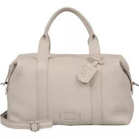   Burkely Soft Skylar szürke női bőr kézitáska, válltáska 34 x 19 cm