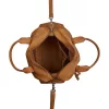 Burkely Soft Skylar konyakbarna női bőr kézitáska, válltáska 34 x 19 cm