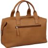 Burkely Soft Skylar konyakbarna női bőr kézitáska, válltáska 34 x 19 cm