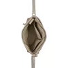 Burkely Soft Skylar törtfehér színű női bőr oldaltáska, crossbody