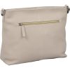 Burkely Soft Skylar törtfehér színű női bőr oldaltáska, crossbody
