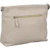 Burkely Soft Skylar törtfehér színű női bőr oldaltáska, crossbody