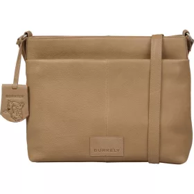  Burkely Soft Skylar mogyoróbarna színű női bőr oldaltáska, crossbody