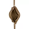 Burkely Soft Skylar mogyoróbarna színű női bőr oldaltáska, crossbody