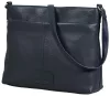 Burkely Soft Skylar sötétkék színű női bőr oldaltáska, crossbody 31 x 26 x 10,5 cm