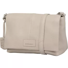   Burkely Soft Skylar törtfehér színű női bőr oldaltáska, crossbody 24 x 19,5 x 12 cm