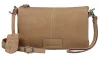 Burkely Soft Skylar bézs bőr oldaltáska, crossbody