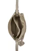 Burkely Soft Skylar Minibag bézs-szürke női bőr kézitáska, vállpánttal 20 × 6 × 13 cm