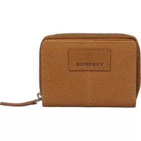 Burkely Soft Skylar konyak bőr pénztárca RFID védelemmel