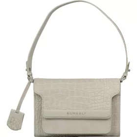  Burkely Casual Cayla törtfehér női bőr válltáska 23 x 15,5 cm