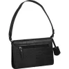Burkely Casual Cayla fekete női bőr válltáska 23 x 15,5 cm