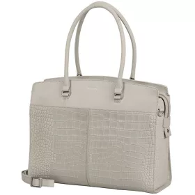   Burkely Cool Colbie szürke női bőr laptoptartós válltáska 15,6" 40 x 33 cm