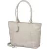 Burkely Cool Colbie törtfehér női bőr laptoptartós válltáska 15,6" 37 x 32 cm