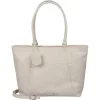 Burkely Cool Colbie törtfehér női bőr laptoptartós válltáska 15,6" 37 x 32 cm