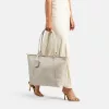 Burkely Cool Colbie törtfehér női bőr laptoptartós válltáska 15,6" 37 x 32 cm