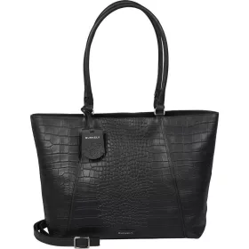   Burkely Cool Colbie fekete női bőr laptoptartós válltáska 15,6" 37 x 32 cm