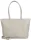Burkely Cool Colbie Wide Tote világosszürke női bőr laptoptartós válltáska 15.6''  32 x 37 x 3 cm