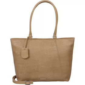   Burkely Cool Colbie drapp női bőr laptoptartós válltáska 15,6" 37 x 32 cm