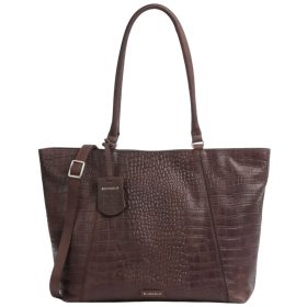   Burkely Cool Colbie barna női bőr laptoptartós válltáska 15,6" 37 x 32 cm