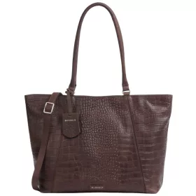   Burkely Cool Colbie barna női bőr laptoptartós válltáska 15,6" 37 x 32 cm