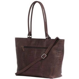   Burkely Cool Colbie barna női bőr laptoptartós válltáska 15,6" 37 x 32 cm