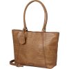 Burkely Cool Colbie konyakbarna női bőr laptoptartós válltáska 15,6" 37 x 32 cm